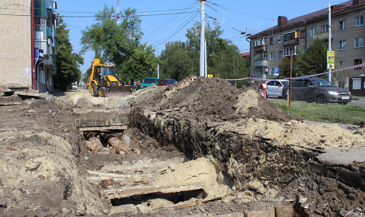 «Квадра» приступила к замене 540 м теплосети по улице Мичуринской в Тамбове